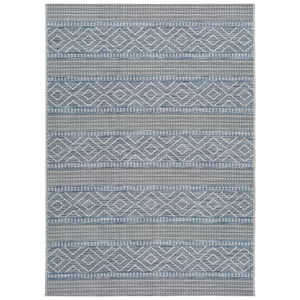 Niebieski dywan odpowiedni na zewnątrz Universal Cork Lines, 115x170 cm