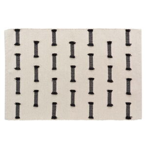 Kremowy dywan odpowiedni do prania 50x80 cm Juline – douceur d'intérieur