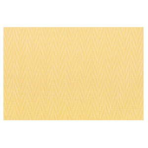 Żółta mata stołowa Tiseco Home Studio Chevron, 45x30 cm