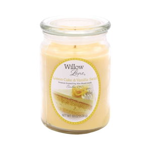Świeczka w szkle z woskiem sojowym o zapachu tortu cytrynowego i wanilii Candle-Lite, 115 h