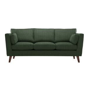 Ciemnozielona sofa Jalouse Maison Elisa, 207 cm