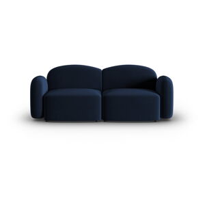 Niebieska aksamitna sofa 194 cm Blair – Micadoni Home