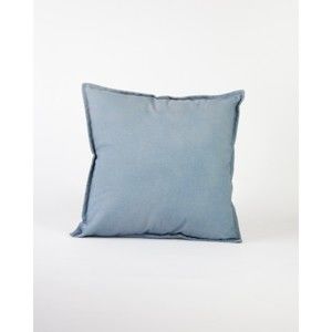 Jasnoniebieska poszewka na poduszkę z domieszką lnu Surdic, 45x45 cm