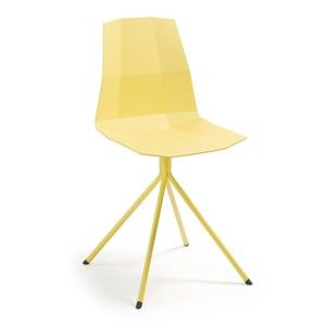 Żółte krzesło La Forma Pixel