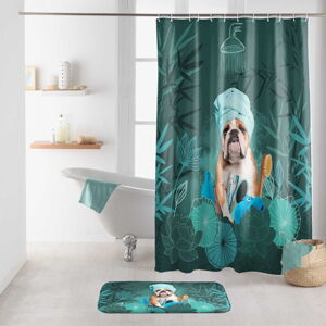 Zasłona prysznicowa 180x200 cm Doggy zen – douceur d'intérieur