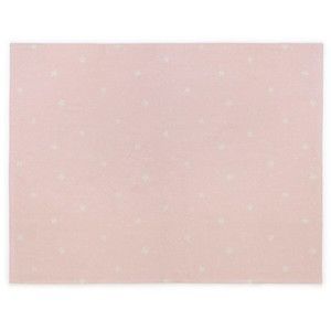 Różowy ręcznie tkany dywan dziecięcy Naf Naf Stars, 160x120 cm
