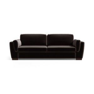 Brązowa sofa 3-osobowa Marie Claire BREE