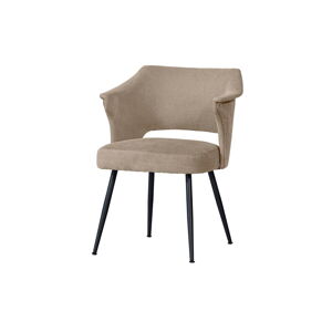 Beżowe aksamitne krzesła zestaw 2 szt. Sits – Basiclabel