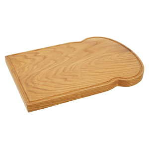 Deska z drewna dębowego w kształcie tosta Premier Housewares, 25x34 cm