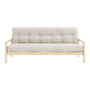 Biała rozkładana sofa 205 cm Knob – Karup Design