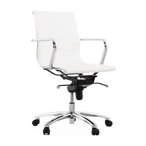 Biały fotel biurowy Kokoon Michelin