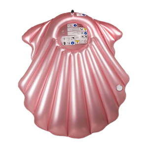 Różowy materac dmuchany InnovaGoods Sea Shell