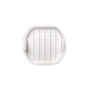 Biała silikonowa wielofunkcyjna tacka do pieczenia na 1 - 2 porcje Lékué