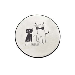 Dywanik łazienkowy Homefesto Little Cats, ⌀ 100 cm