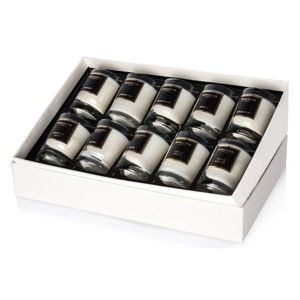 Zestaw 10 małych świeczek zapachowych Bahoma Collection
