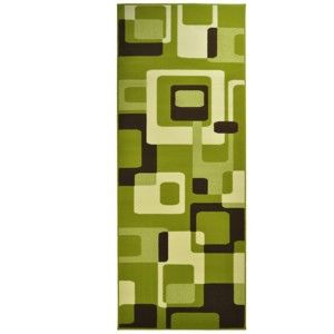 Zielony dywan Hanse Home Hamla Retro, 80x200 cm