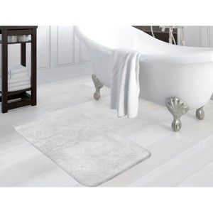Szary dywanik łazienkowy Madame Coco Nigela, 70x110 cm