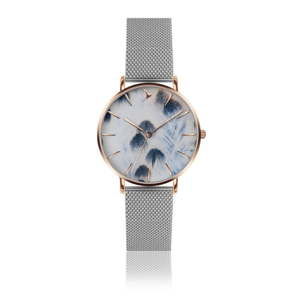 Zegarek damski z paskiem ze stali nierdzewnej w srebrnej barwie Emily Westwood Young