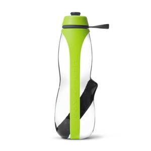 Zielona butelka sportowa filtrująca z aktywnym węglem Balck + Blum Eau Good Duo, 700 ml