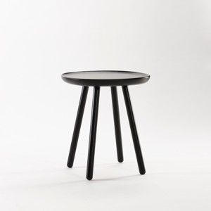 Czarny stolik z litego drewna EMKO Naïve Small