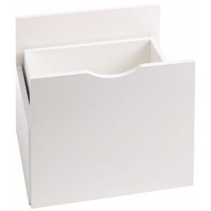 Biała szuflada do regału Støraa Kiera, 33x33 cm