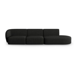 Czarna sofa 302 cm Shane – Micadoni Home