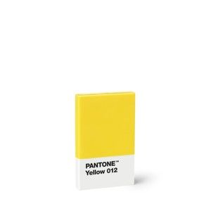 Żółte etui na wizytówki Pantone