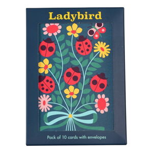 Pocztówki zestaw 10 szt. Ladybird – Rex London