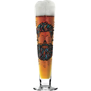 Zestaw szklanki do piwa i 5 podkładek Ritzenhoff Horst Haben