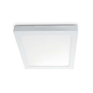 Biała lampa sufitowa LED Kobi Sigaro, szer. 22,5 cm
