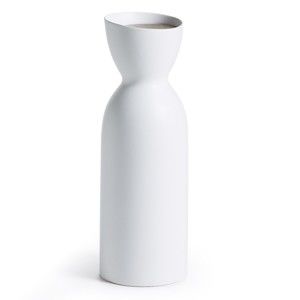 Biały wazon La Forma Midi
