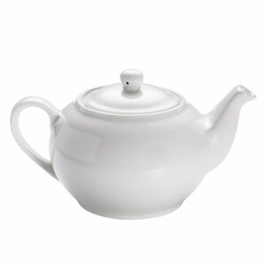 Biały porcelanowy dzbanek do herbaty Maxwell & Williams Basic, 500 ml