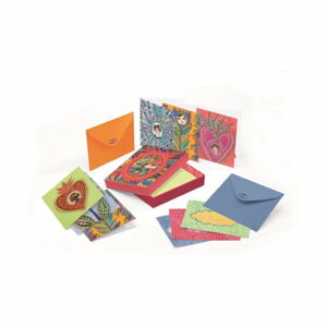 Zestaw designerskich kartek z życzeniami z kopertami Djeco Aurélia