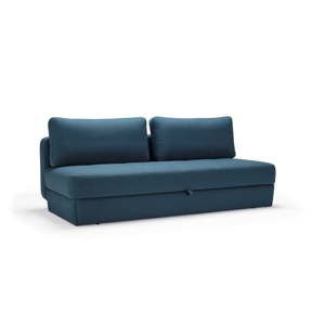 Niebieska sofa rozkładana Innovation Svala Elegance Petrol