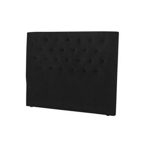 Czarny zagłówek łóżka Windsor & Co Sofas Astro, 140x120 cm