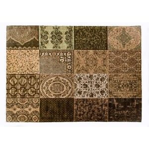 Brązowy dywan z bawełny Cotex Colorado, 120x180 cm