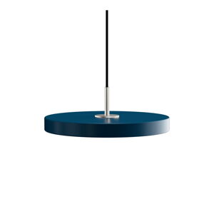 Ciemnoturkusowa lampa wisząca LED z metalowym kloszem ø 31 cm Asteria Mini – UMAGE