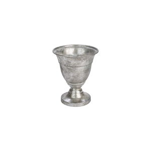 Pucharek dekoracyjny w srebrnym kolorze Ego Dekor, wys. 6,9 cm