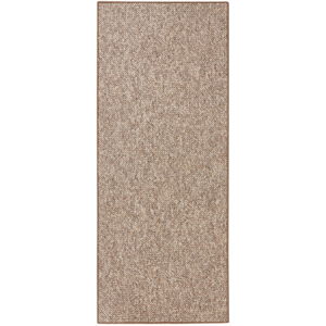 Brązowy dywan BT Carpet Wolly, 80x200 cm