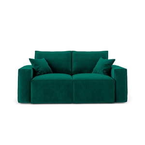 Ciemnozielona sofa 2-osobowa Cosmopolitan Design Florida