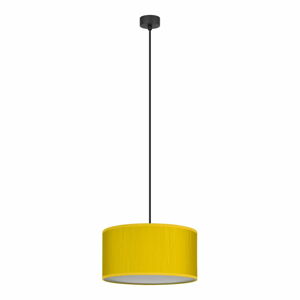 Żółta lampa wisząca Bulb Attack Doce M, ⌀ 30 cm