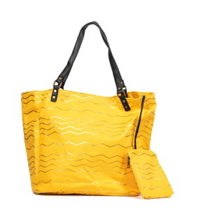 Żółta torba plażowa Nina Beratti Ivanie Jaune