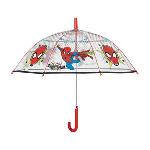 Przezroczysty dziecięcy parasol odporny na wiatr Ambiance Spiderman Marvel, ⌀ 74 cm