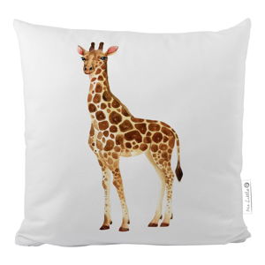 Poszewka na poduszkę z satyny bawełnianej Mr. Little Fox Giraphe, 50x50 cm