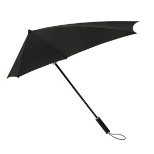 Czarny parasol odporny na wiatr Ambiance Susino, ⌀ 95 cm