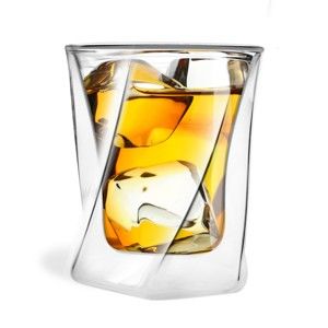 Szklanka z podwójną ścianką na whiskey Vialli Design, 300 ml