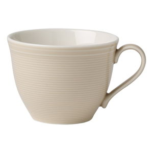 Biało-beżowa porcelanowa filiżanka do kawy Like by Villeroy & Boch, 0,25 l