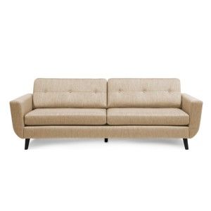 Beżowa sofa 3-osobowa Vivonita Harlem XL