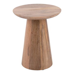 Okrągły stolik z litego drewna mango ø 40 cm Force – Leitmotiv
