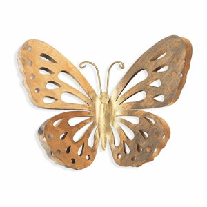Dekoracja ścienna w kolorze złota Tanelorn Butterfly